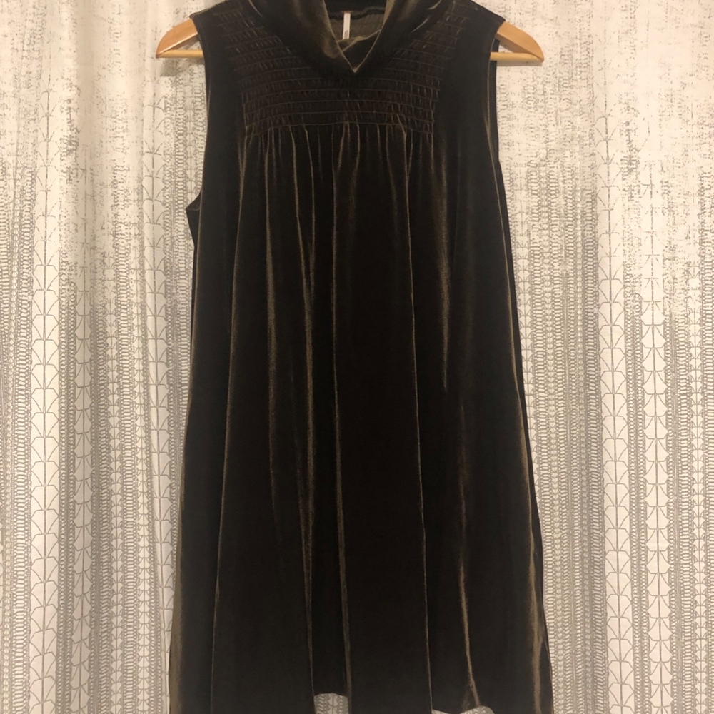 Velvet Free People Mini Swing Dress